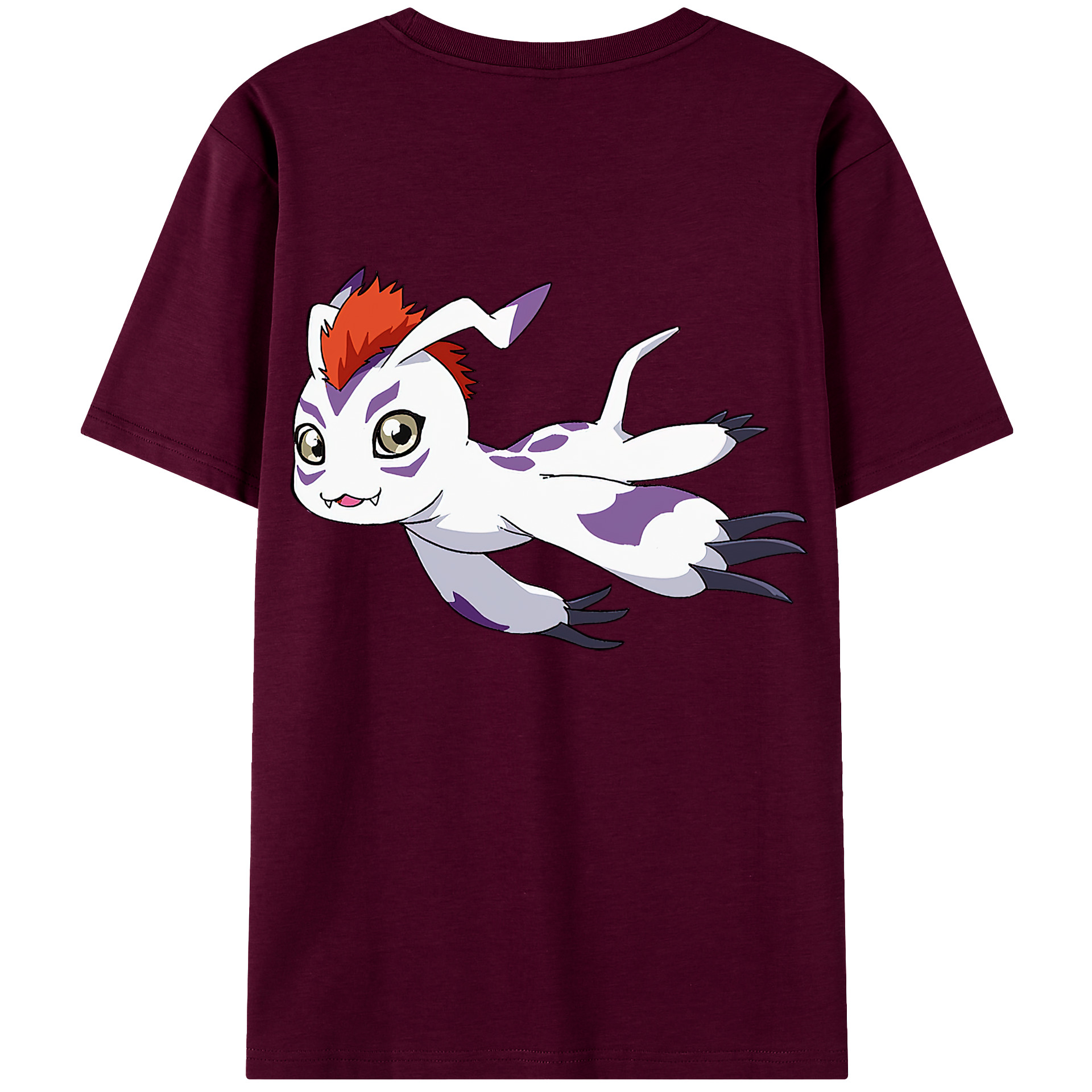 （画像用） Digimon デジタルモンスター/デジモン レディース半袖Tシャツ(バックプリント)